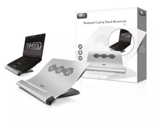 Bild: Sweex präsentiert den ergonomischen Notebook-Kühler Aluminium USB