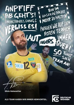 Silvio Heinevetter: „Paraden wie auf dem roten Teppich.“ Bild: Silvio Heinevetter: „Paraden wie auf dem roten Teppich.“