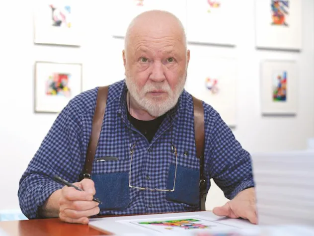 Bild: Otmar Alt Ausstellung in der Galerie Hunold in Greven