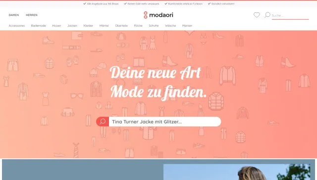 Bild: modaori startet erstes KI-basiertes Fashionportal in Deutschland 