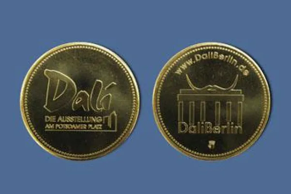 Bild: Dalí – Sonderprägung zum zweijährigen Jubiläum der Aus-stellung am Potsdamer Platz