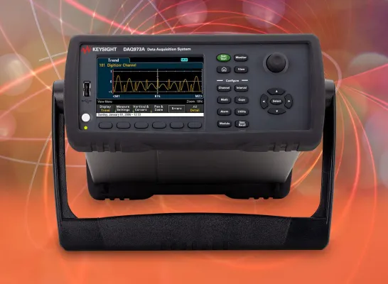 Bild: Keysight DAQ973A - Modulares Messinstrument mit USB, LAN und GPIB