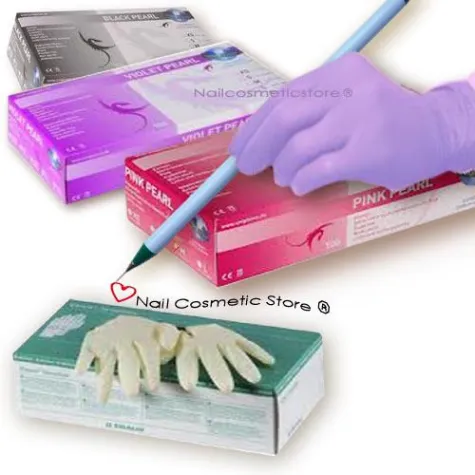 Bild: Handschuhe Hautschutzprophylaxe bei der Nagelmodellage