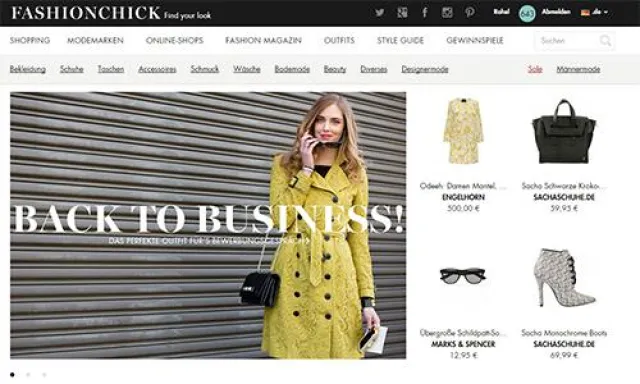 Bild: Fashionchick stellt neue App für Android und iOS vor