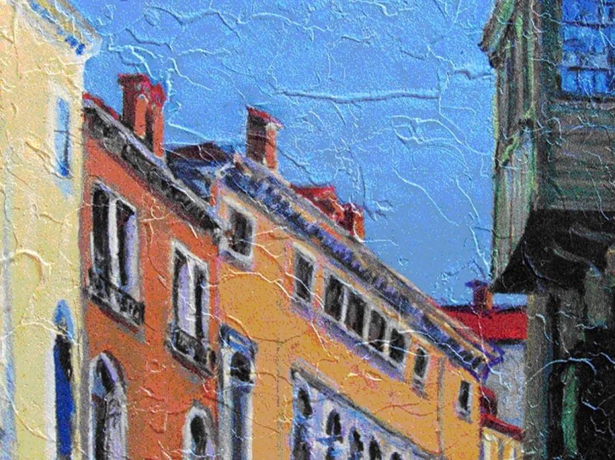 Bedruckte Painters Canvas