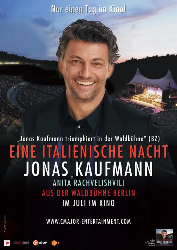 Jonas Kaufmann - Kinoevent zum 50. Geburtstag