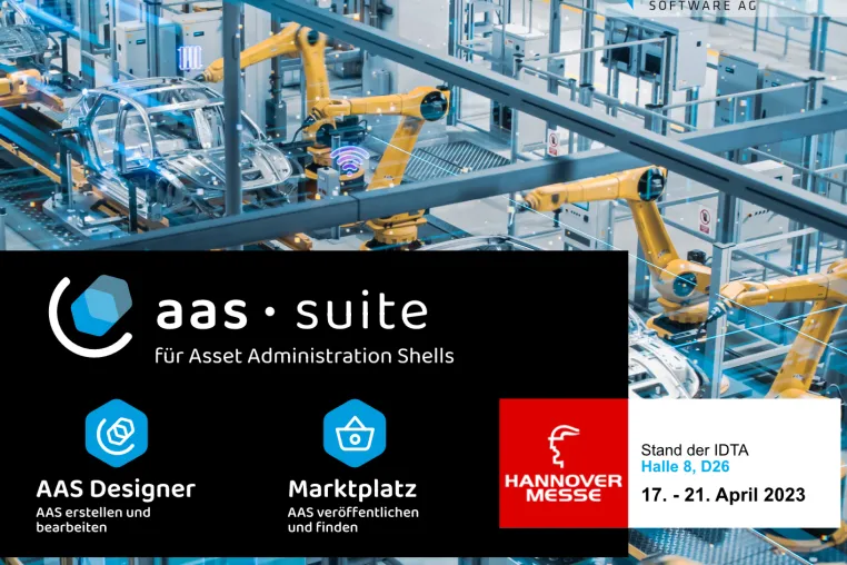 Bild: Meta-Level Software AG stellt AAS Suite für Verwaltungsschalen auf Hannover Messe vor