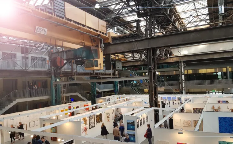 Bild: Kunstmesse Zürich im Oktober 2020
