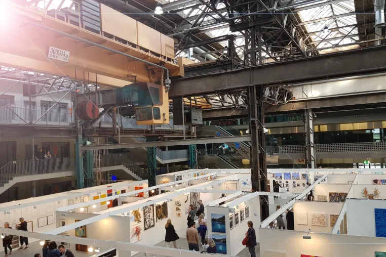 Bild: Kunstmesse Zürich im Oktober 2020