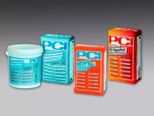 Bild: PCI bietet aufeinander abgestimmte Produkte zur Abdichtung / Geprüftes System für Großformate