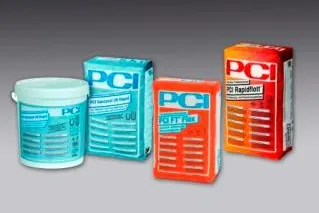 PCI bietet aufeinander abgestimmte Produkte zur Abdichtung / Geprüftes System für Großformate Bild: PCI bietet aufeinander abgestimmte Produkte zur Abdichtung / Geprüftes System für Großformate