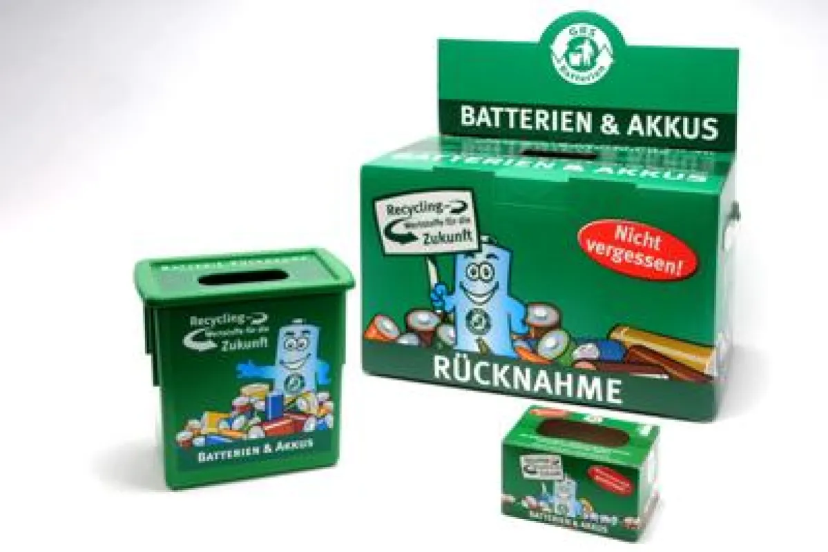 Ein Symbol für zuverlässiges Batterie-Recycling: Die