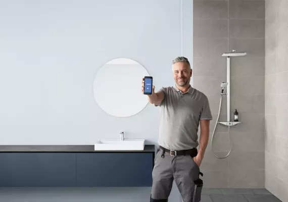 Bild: Smarte Lösung: HANSA auf digitaler SHK-Messe