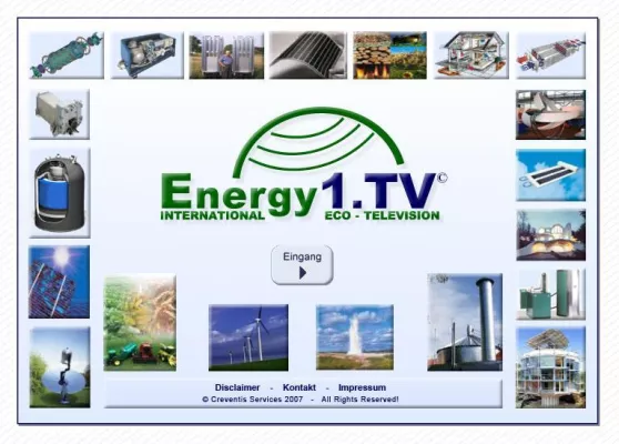 Bild: Energy1.TV - Internet-TV-Sender zu Erneuerbaren Energien geht an den Start