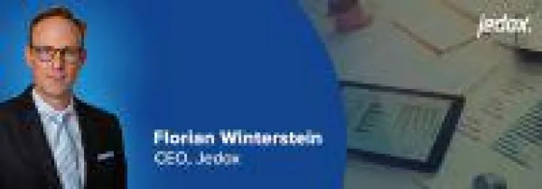 Bild: Florian Winterstein neuer CEO von Jedox