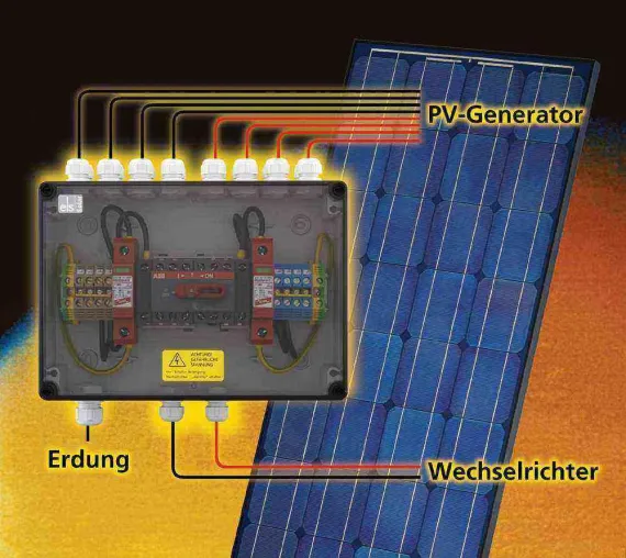 Neue VDE-Vorschrift für PV-Anlagen - Klare Lösungen von Spelsberg Bild: Neue VDE-Vorschrift für PV-Anlagen - Klare Lösungen von Spelsberg