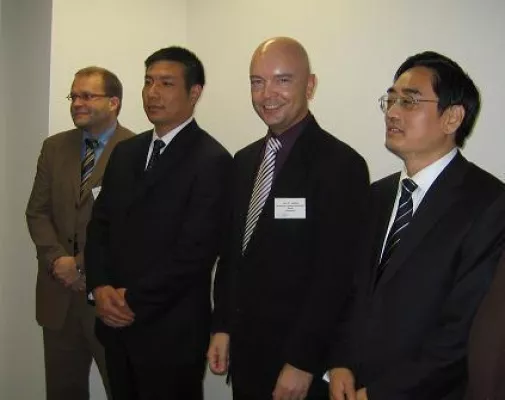 Bild: Delegation aus China zu Gast bei Dr. Udo Janßen im Deutschen Krankenhausinstitut (DKI)