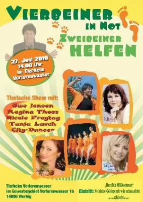 Bild: Benefiz-Sommerfest im Tierheim: Ein tierischer Schlagernachmittag in Verlorenwasser