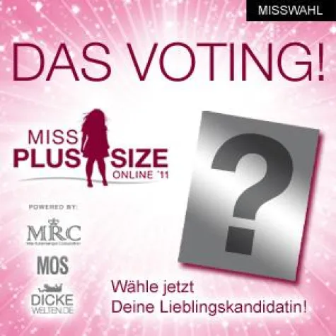 Bild: Das Voting hat begonnen: Wer wird die Miss Plus Size Online 2011?