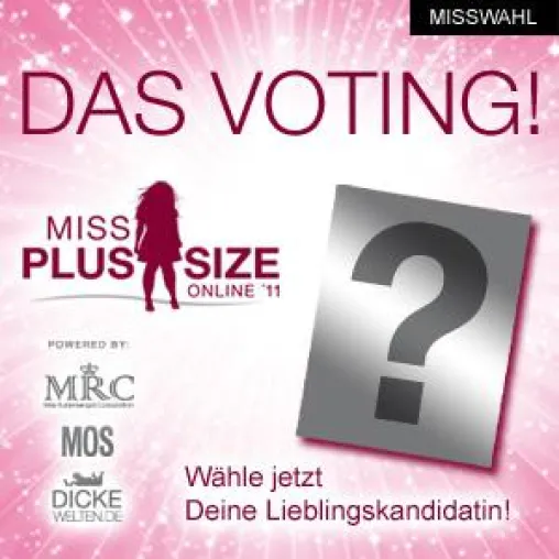 Bild: Das Voting hat begonnen: Wer wird die Miss Plus Size Online 2011?