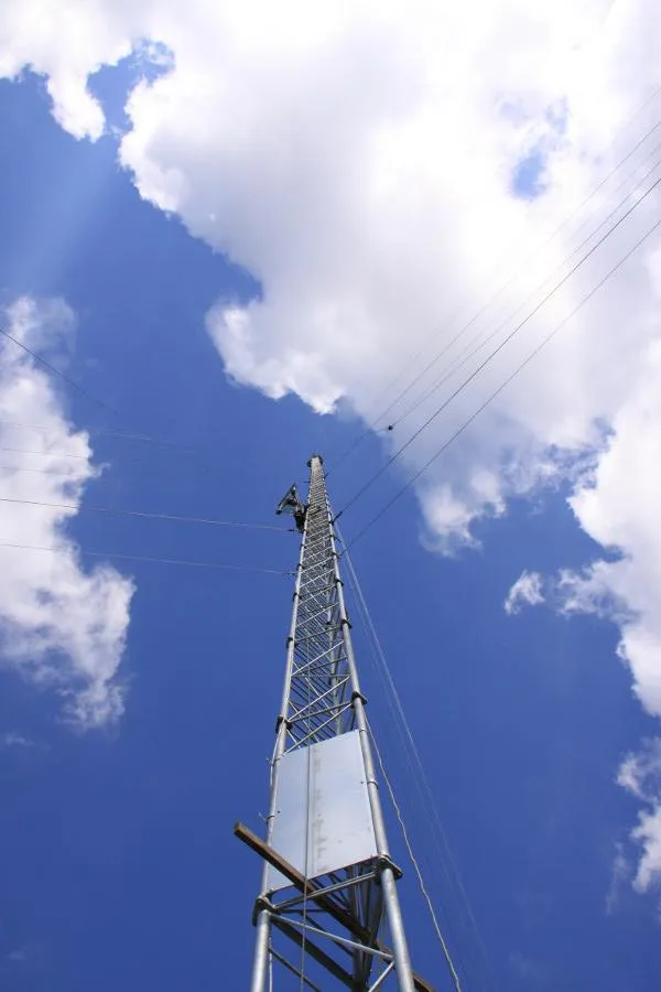 Mast wächst gen Himmel