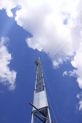 Bild: 23 000 m Windmessmasten für Windmessungen weltweit
