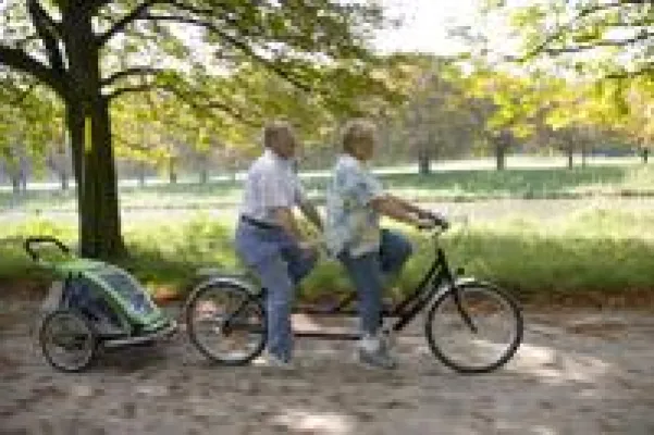 Bild: Radeln ab der Lebensmitte