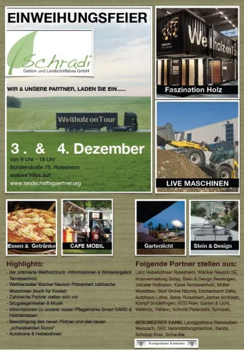 Bild: Einweihung Büro Schradi, MEGA EVENT