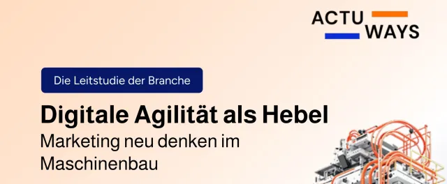 Bild: 500 Maschinenbauunternehmen, ein Befund: 60 % sind digital nicht auf die neue Käufergeneration vorbereitet