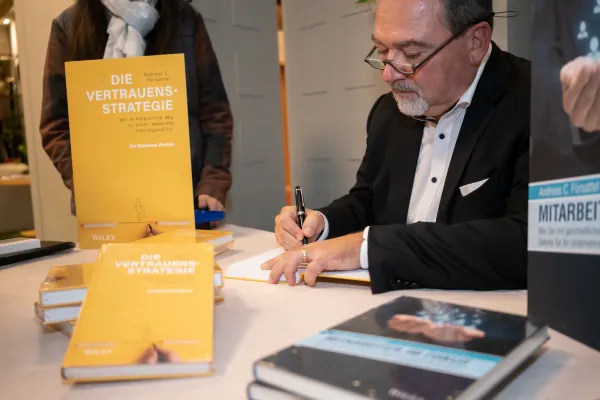 Bild: Business-Roman "Die Vertrauensstrategie" 