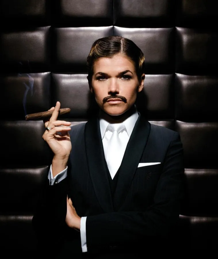 Carsten Sander: Anke Engelke, Fotografie aus der Serie