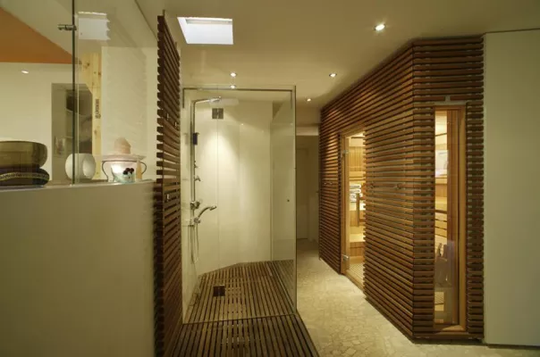 Bild: Infrarotsauna Thermium mit Dampferzeuger Meditherm