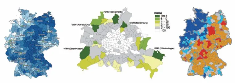 Bild: Geo-Direktmarketing - AZ Direct im Anbietervergleich des Fraunhofer Instituts