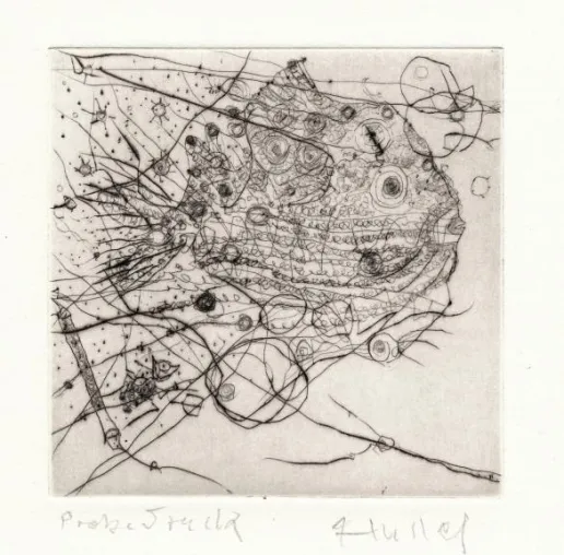 Bild: Exklusive Original-Grafik von HORST HUSSEL zum Subskriptionspreis in der galerie carstensen