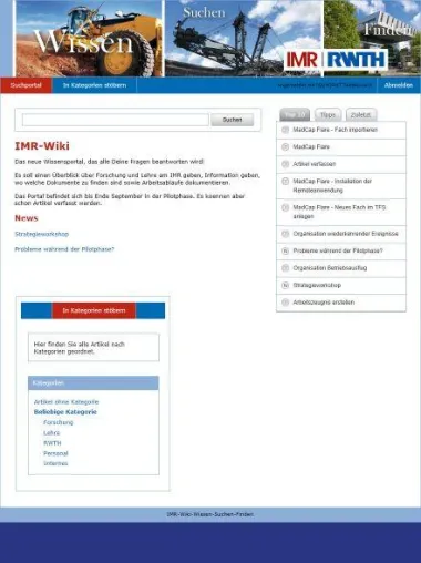 Bild: Selbstlernendes Support-Portal YourSupport beim 3. IuK Tag NRW 2011