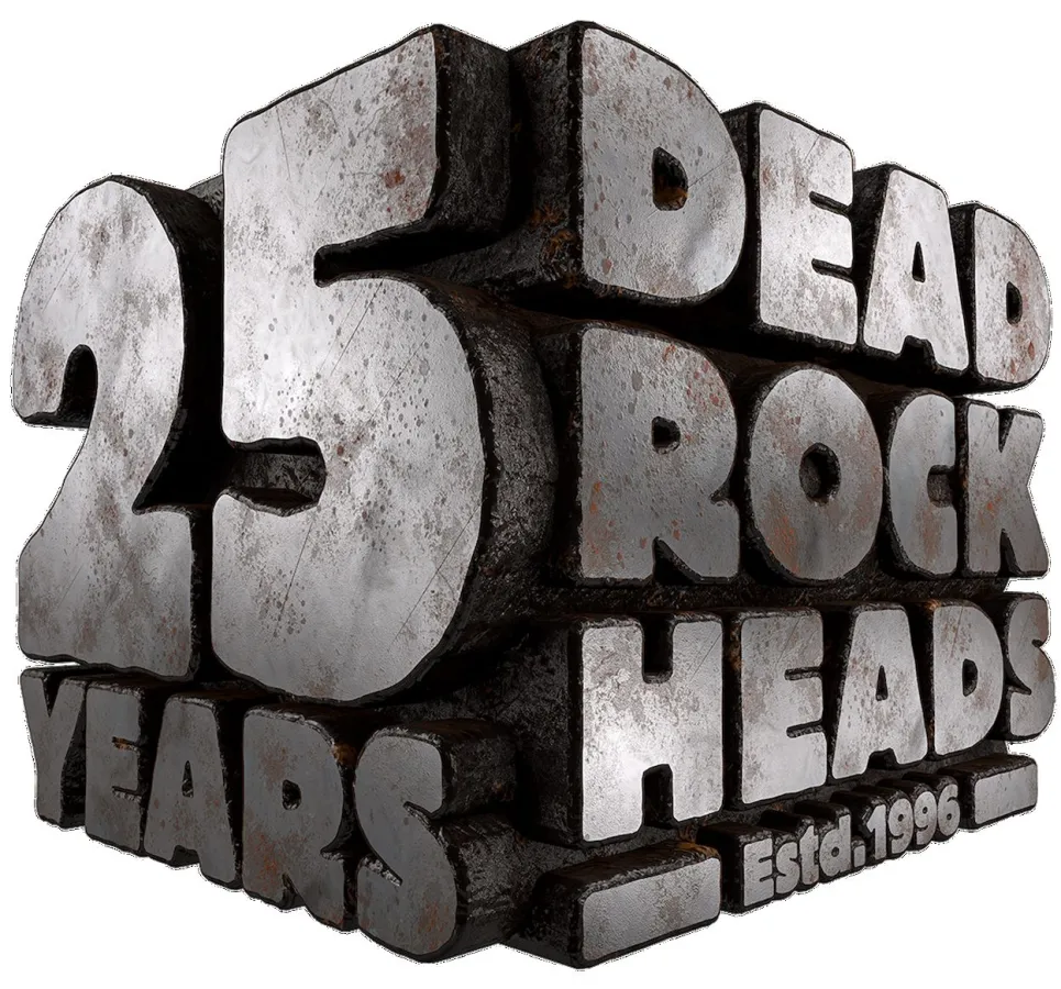 25 YEARS DEAD ROCK HEADS - Estd.1996 by Ole Ohlendorff
