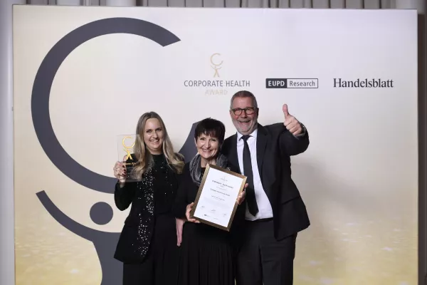 Bild:  Corporate Health Award: Schöllgen ist Deutschlands gesündester Handwerksbetrieb 2024