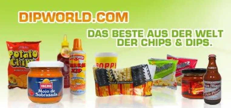 Bild: Dipworld.com - einzigartige Snack Artikel, Saucen, Dips und außergewöhliche Produkt Highlights