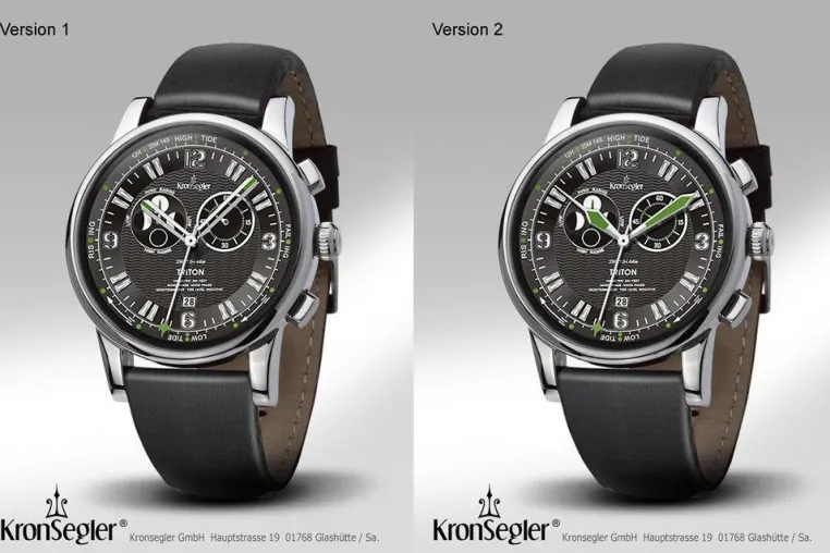 Bild: Design Voting für neue KRONSEGLER Uhr in Glashütte