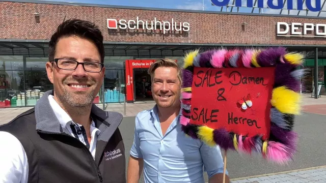 Bild: Schuhe in großen Größen - jetzt im SSV bei schuhplus