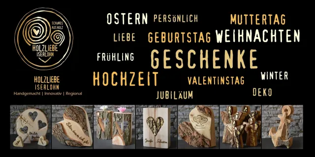 Bild: „10 Jahre Liebe in Holz: Holzliebe-Iserlohn fertigt personalisierte Teelichthalter für Standesamt Kappl“