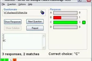 Bild: KenTest - Software-basierendes Audience Response System für Multiple-Choice-Fragen