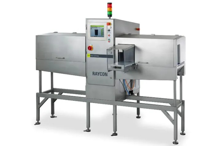 Bild: Hohe und schmale Produkte inspizieren mit RAYCON 130/240