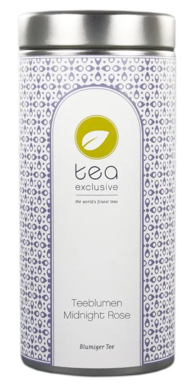 Teeblumen Midnight Rose