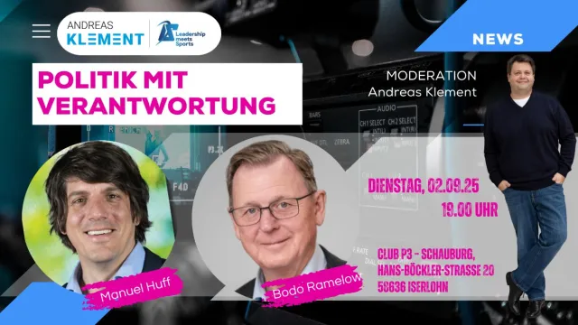 Bild: Andreas Klement moderiert Bürgerdialog „Politik mit Verantwortung“ in Iserlohn