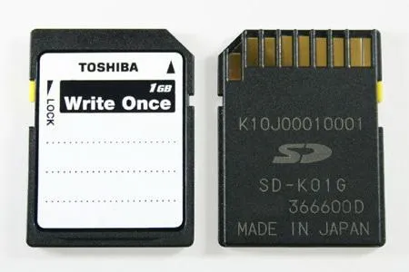 TOSHIBA: Die perfekte Speicherkarte für Beweisfotos und Protokollierung Bild: TOSHIBA: Die perfekte Speicherkarte für Beweisfotos und Protokollierung