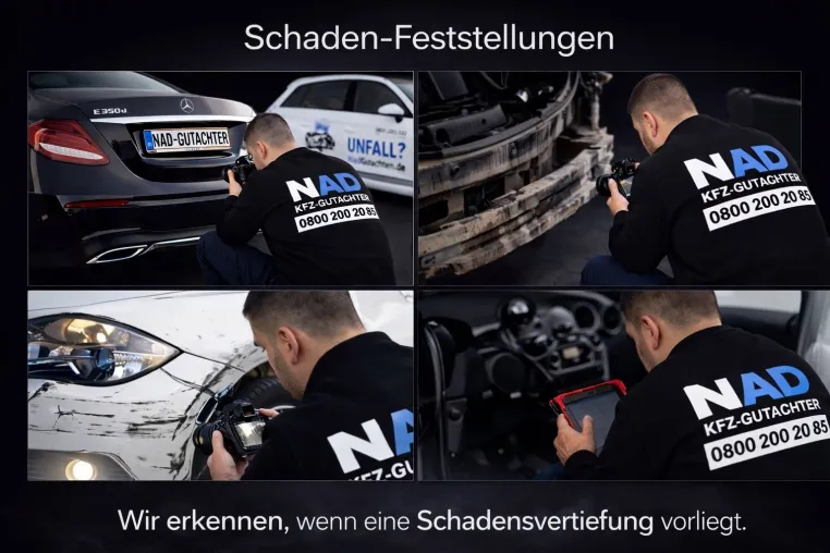 Kfz Gutachter NAD Hamburg: schnelle Begutachtung und klare Schadenbewertung nach dem Unfall Bild: Kfz Gutachter NAD Hamburg: schnelle Begutachtung und klare Schadenbewertung nach dem Unfall