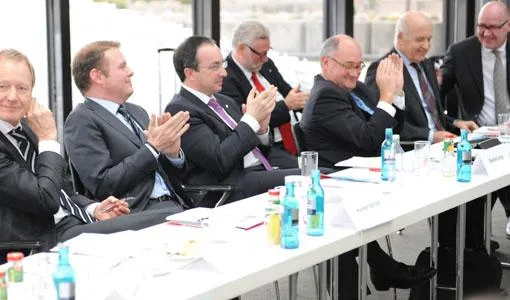 Bild: Handelsprominenz beim EHI engagiert