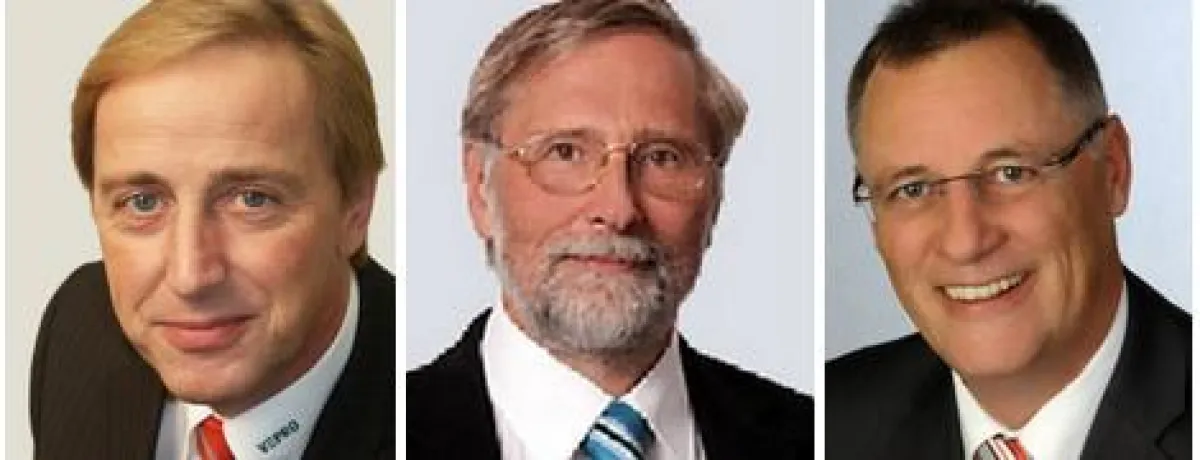 Harald G. Roth CEO, Prof. Reinhard Kubale Wissenschaftl. Leiter Wolfgang Kersten CSO