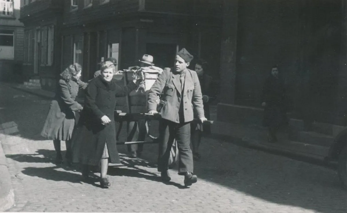 Vertriebene in Hattingen. Bild: Stadtarchiv Hattingen